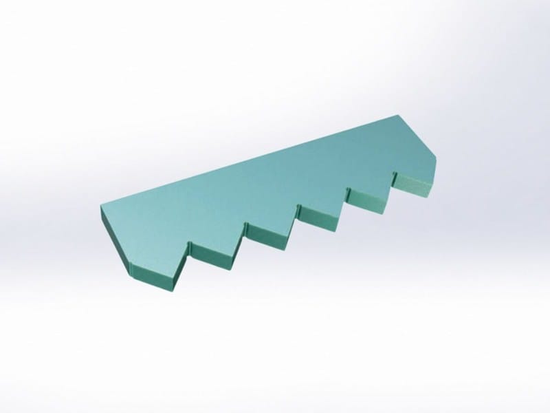 Counter Knife Middle 382x115x25MM